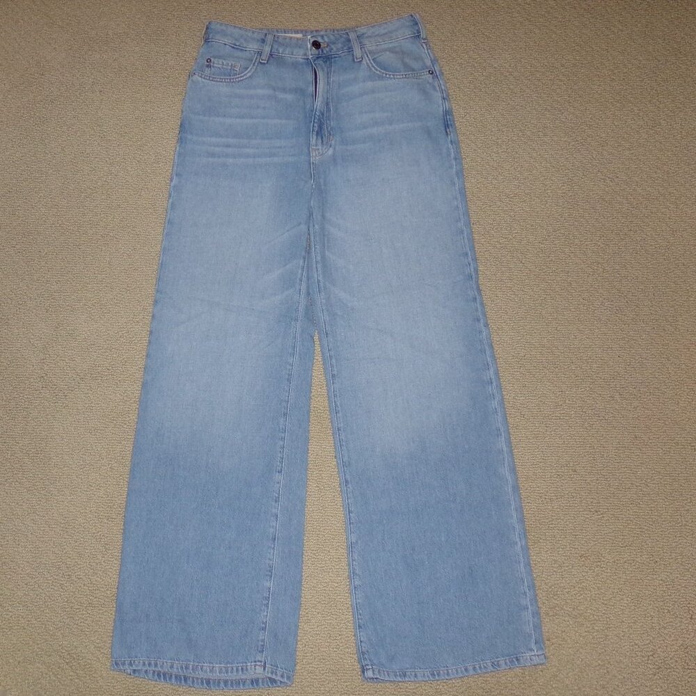 PILCRO LIGHTWEIGHT WIDE LEG JEANS SZ 28